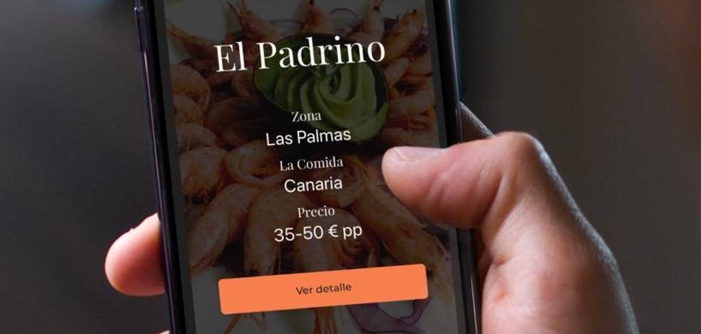 ‘Velada’, la app que descubre restaurantes llega a Canarias